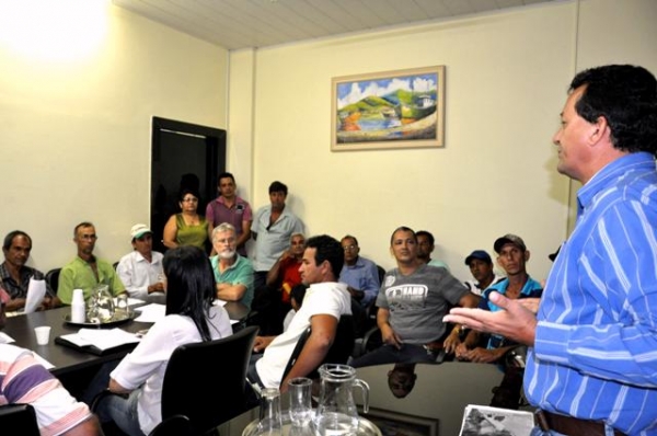 Reunião com representantes de entidades rurais