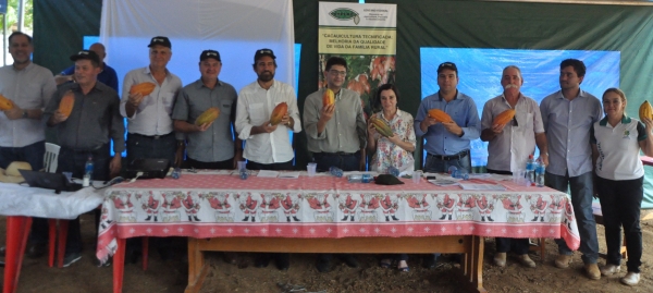 Dia de Campo sobre o Cacau Clonal e lançamento do Programa de Expansão da Cacauicultura Brasileira idealizado pela CEPLAC em parceria com a Prefeitura de Buritis